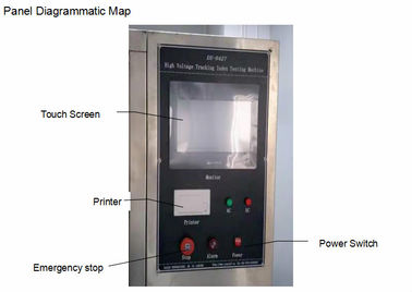 IEC60587-2007 دستگاه تست میزان اشتعال اتوماتیک ردیابی ولتاژ بالا ASTM D2303