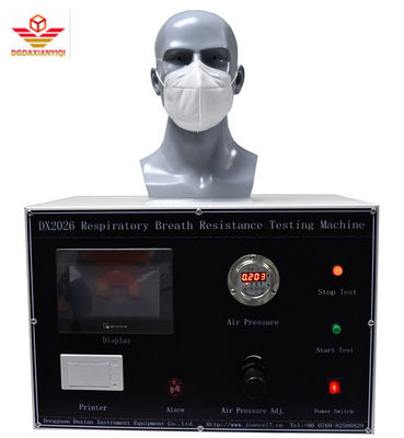 تستر مقاومت تنفس تنفس EN149 2000 جریان هوا 95 لیتر در دقیقه