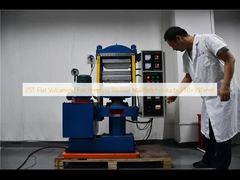 25T فلات ولکانایزر برای فشار محصولات مختلف قالب 350 × 350mm