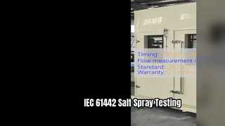 تستر اسپری نمک IEC 61442 برای لوازم جانبی کابل HV