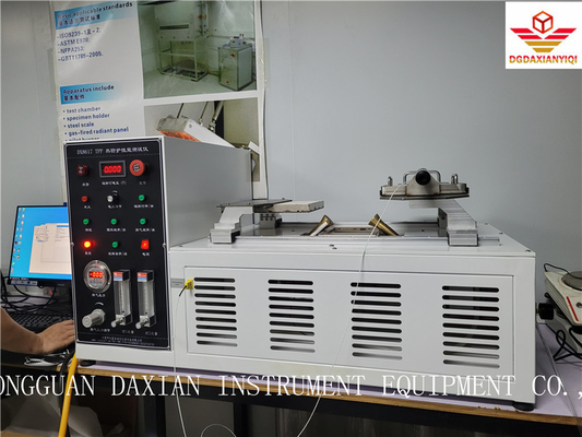 دستگاه آزمایشگاهی TPP برای آزمایش آتش‌سوزی مطابق با ASTM F2700