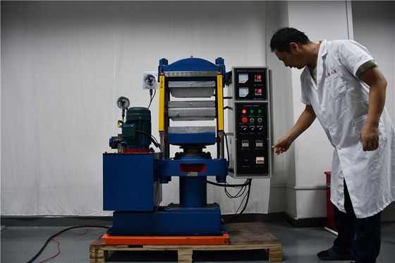 25T فلات ولکانایزر برای فشار محصولات مختلف قالب 350 × 350mm