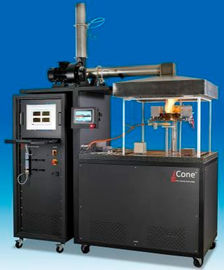 تجهیزات آزمون تست اشتعال 380V ISO 5660 تولید دود تولید حرارت و میزان تلفات جرم