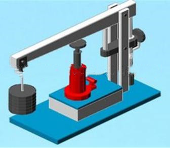DX8425 ماشین آزمایش تغییر شکل بار پلاستیکی