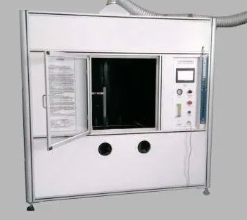 UL1581 دستگاه آزمایش احتراق اتاق احتراق بزرگ افقی عمودی