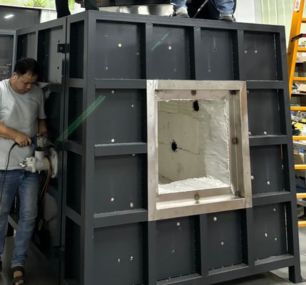 کوره تست آتش استاندارد کلاس حفاظت IP57 با محدوده اندازه گیری وسیع 0-100Pa