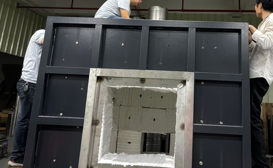 زیر 1300 درجه سانتیگراد دمای کار DX8810A کوره آزمایش آتش ODM پشتیبانی سفارشی