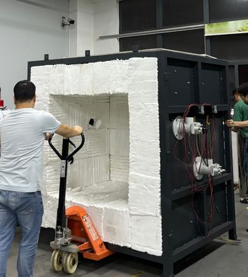 تست دقیق فرآیند با پشتیبانی سفارشی کوره تست آتش ساختاری ODM امکان پذیر شد