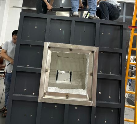 کوره مقاومت در برابر آتش با دمای بالا سفارشی از جنس استنلس استیل