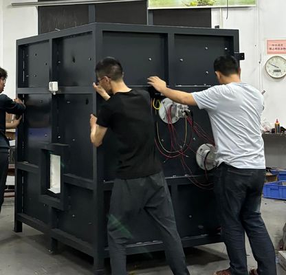 کوره آزمایش پوشش ضد حریق سازه فولادی با دقت بالا