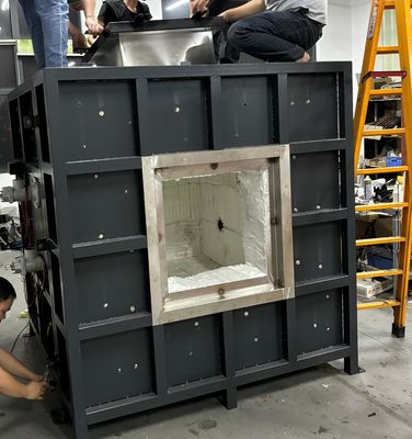 کوره آزمایش پوشش ضد حریق سازه فولادی با دقت بالا