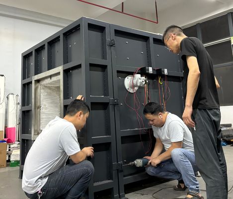 کوره آزمایش پوشش ضد حریق سازه فولادی با دقت بالا