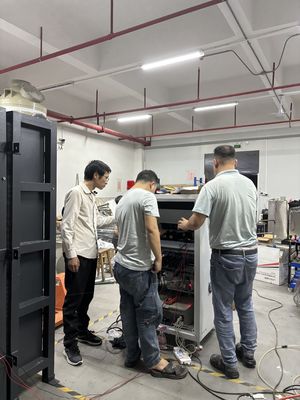 پوشش ضد آتش نمونه آتش مقاومت آزمایش کوره