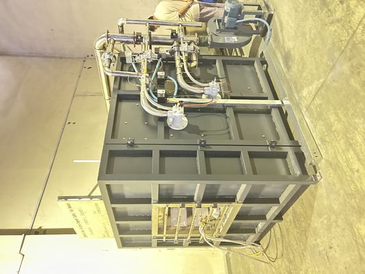 ISO834-1 EN1363-1 نمونه پوشش ضد آتش آزمایش مقاومت در برابر آتش لوازم ماشین آزمایش کوره