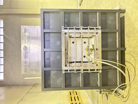 تستر مقاومت در برابر آتش پوشش ضد حریق با کلاس حفاظت IP67