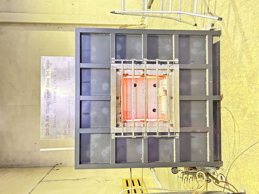 تستر مقاومت در برابر آتش پوشش ضد حریق با کلاس حفاظت IP67