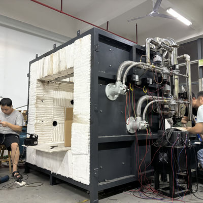 کوره آزمایش پوشش ضد آتش ساختار فولاد