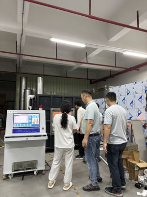 کوره آزمایش پوشش ضد آتش ساختار فولاد