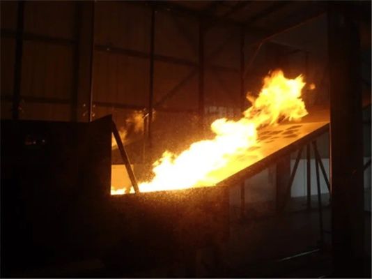 تجهیزات آزمایشگاهی UL790 آزمایش آتش سوزی پوشش های سقف دستگاه تست اشتعال پذیری برای پنل های فتوولتائیک