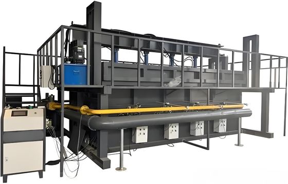 اجزای افقی کوره آزمایش مقاومت آتش