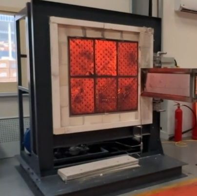 دستگاه تست آتش آزمایشگاهی ASTME84 تونل کوره گاز متان کمپرسور هوا کلاس حفاظت IP57