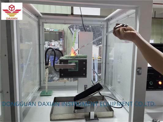 لباس های محافظتی مایع فلز ذوب شده مقاومت به اسپلش تست کننده مطابق با استاندارد ISO9185