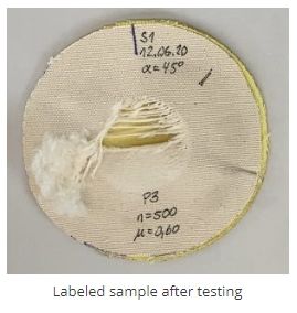 دستگاه تست سایش محافظ موتورسیکلت Darmstadt Machine EN17092-1