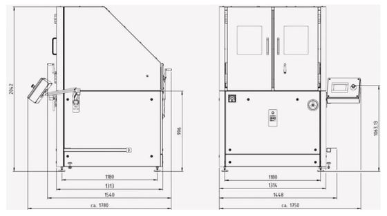 دستگاه تست سایش محافظ موتورسیکلت Darmstadt Machine EN17092-1