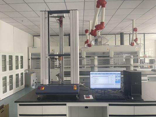 دستگاه کشش جهانی 500 کیلوگرمی برای اندازه‌گیری ازدیاد طول تا پارگی، استحکام کششی، استحکام خمشی، دستگاه تست فشرده‌سازی