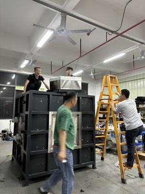 پوشش های ضد آتش سازه فولادی آزمایش پوشش ضد آتش کوره ISO834-1 آزمایش داخلی