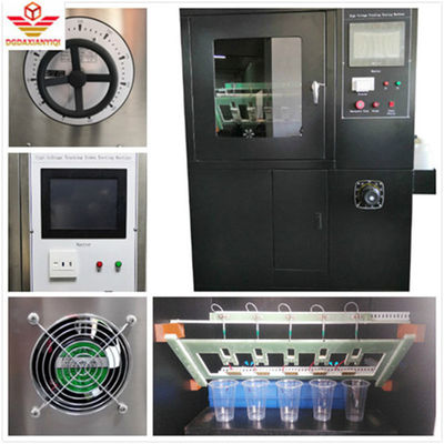 Iec60587 تجهیزات تست لاستیک دستگاه ردیابی تراز شیب دار و آزمایش فرسایش