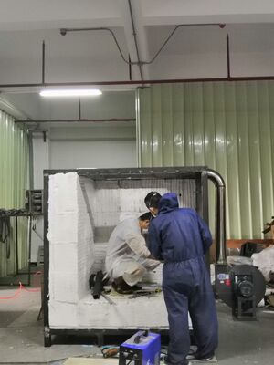 ISO834-1 تجهیزات آزمایش آتش برای کوره های آتش