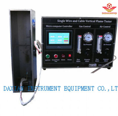 ASTM D 6096-21 DX8363 تجهیزات آزمایش سیم آزمایش شعله عمودی برای کابل تک IEC 60332-1
