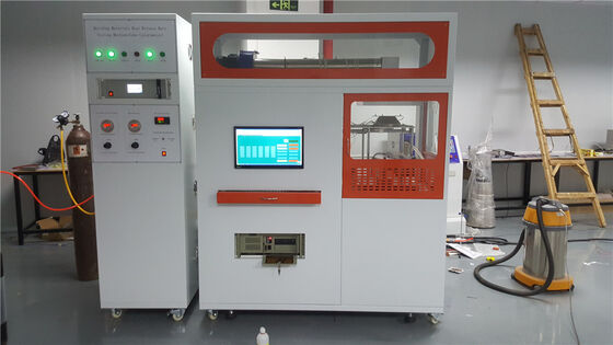 دستگاه تست نرخ رهاسازی حرارتی کالریمتر مخروطی ISO 5660-1 پانل تابشی EN45545-2