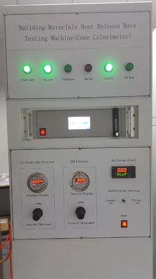 دستگاه تست نرخ رهاسازی حرارتی کالریمتر مخروطی ISO 5660-1 پانل تابشی EN45545-2