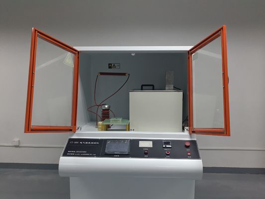 IEC 60243-1 دستگاه آزمایش مواد عایق 0 ~ 50kV دستگاه آزمایش آزمایشگاهی ولتاژ شکستن