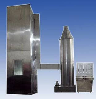 DX8349 Wire & Cable Bundle Combustion Tester، برای ارزیابی توانایی سیم ها و کابل های بسته بندی شده نصب شده عمودی