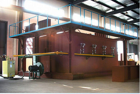 DX8364 تجهیزات آزمایش مقاومت در برابر آتش برای اجزای ساختمانی کوره عمودی و کوره افقی EN13381-8