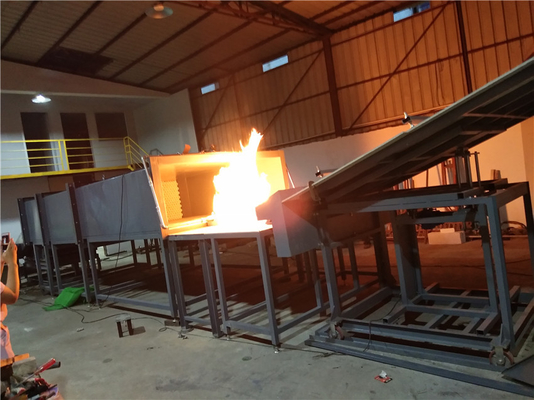 380V 50HZ منبع برق تجهیزات آزمایش آتش برای مواد ساختمانی استاندارد UL790