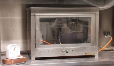 EN ISO 11925 آزمایش قابل احتراق مواد ساختمانی - آزمایش یک منبع آتش