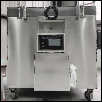 DX8418 کوره آزمایشی در مقیاس کوچک پوشش ضد حریق سازه فولادی. آزمایش برای انواع پوشش‌های ضد حریق سازه‌های فولادی مورد استفاده در ساختمان‌ها