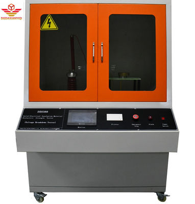 50KV IEC 60243 ASTM D149 تستر شکست ولتاژ ، مواد عایق بندی جامد در برابر دستگاه تست ولتاژ
